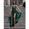 Smaragdové elegantní dlouhé šaty FAIRYTALE