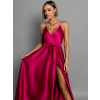 Malinové elegantní dlouhé šaty FAIRYTALE