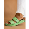 Zelené páskové pantofle DYNASTY