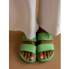 Zelené páskové pantofle DYNASTY