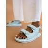 Světle modré sandálky STABLE na suchý zip