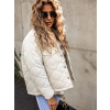 Krémová prošívaná bundička GRACE
