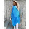 Modrý pletený oversize cardigan SCAR