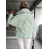 Světle zelená prošívaná bundička EMMELINE