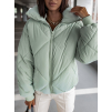 Světle zelená prošívaná bundička EMMELINE