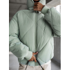 Světle zelená prošívaná bundička EMMELINE