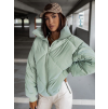 Světle zelená prošívaná bundička EMMELINE