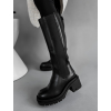 Černé vysoké kozačky GWEND