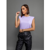 Fialové triko FANCY s vyztuženými rameny