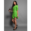Světle zelené lehké šaty FOGGY s knoflíky