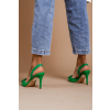 Zelené boty na podpatku MELENIA se sponou