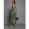 Khaki elegantní overal KYLE