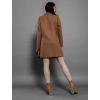 Hnědý elegantní kabátek RUSELL