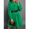 Zelené košilové šaty LUFFTY