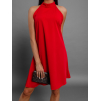 Červené áčkové šaty PIGEON
