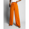 Oranžové elegantní kalhoty CORAL s rozšířenými nohavicemi