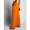 Oranžové elegantní kalhoty CORAL s rozšířenými nohavicemi