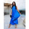 Královsky modré dlouhé elegantní šaty WIRELESS