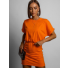 Oranžové elegantní šaty CASSIDY