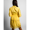 Žluté elegantní krajkové šaty FIMALLA