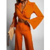 Oranžový elegantní dvoudílný komplet ANTHONY