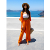 Oranžový lehký dvoudílný komplet COLTY