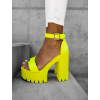 Žluté boty na vysokém podpatku LOUISE