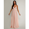 Světle růžové elegantní šaty MAKANY
