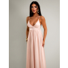 Světle růžové elegantní šaty MAKANY