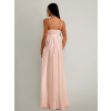 Světle růžové elegantní šaty MAKANY