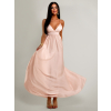 Světle růžové elegantní šaty MAKANY