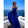 Královsky modré elegantní šaty MAKANY