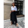 Černá dlouhá sukně WINIFRE