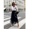 Černá dlouhá sukně WINIFRE