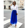 Královsky modrá dlouhá sukně WINIFRE