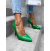Zelené lodičky na podpatku DELANYE