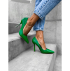Zelené lodičky na podpatku DELANYE