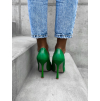 Zelené lodičky na podpatku DELANYE