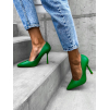 Zelené lodičky na podpatku DELANYE
