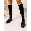 Černé vysoké kozačky SLOANNE