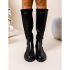 Černé vysoké kozačky SLOANNE