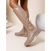 Béžové vysoké kozačky SLOANNE