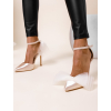 Béžové lodičky LISIANY s mašlí