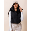 Černá kratší vesta PATRICIA