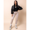 Černá slabší bundička JOWIE na zapínání