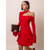 Červené elegantní šaty CORAY