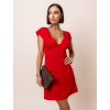 Červené elegantní šaty ADELINNE