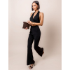 Černý elegantní overal LAYNE