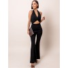 Černý elegantní overal LAYNE