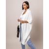 Bílý pletený oversize cardigan SCAR